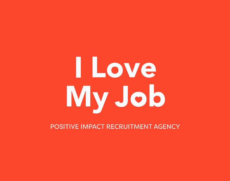 I Love My Job Logo