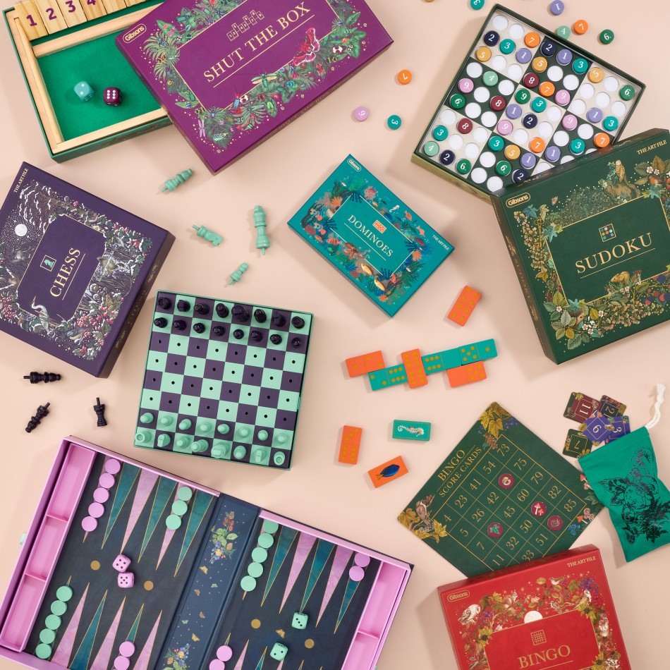 Gibsons is delighted to announce the launch of three exciting new additions to its growing games portfolio: Not Mushroom, Cribbage, and Mahjong.