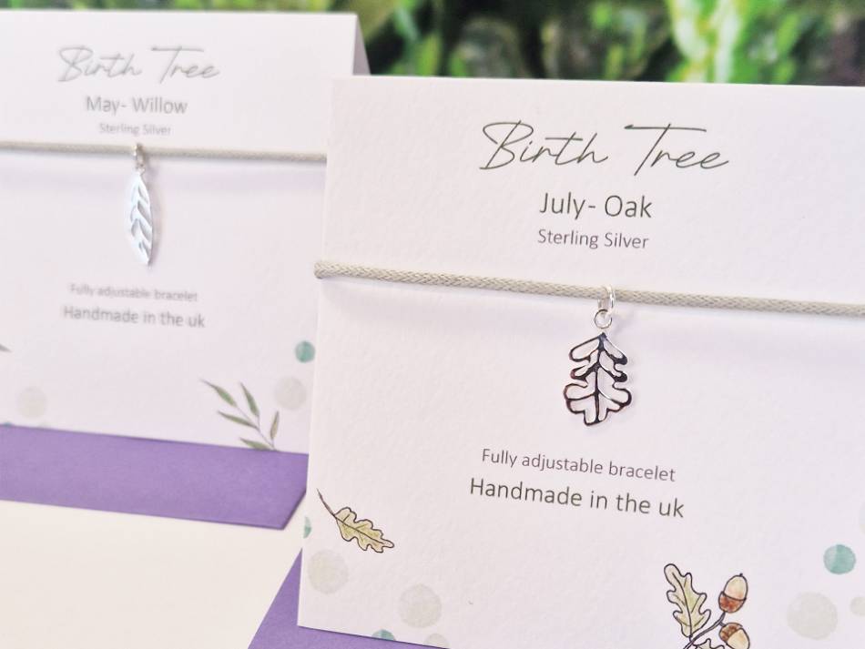 Birth Tree Bracelets - Gift of the Year Shortlisted