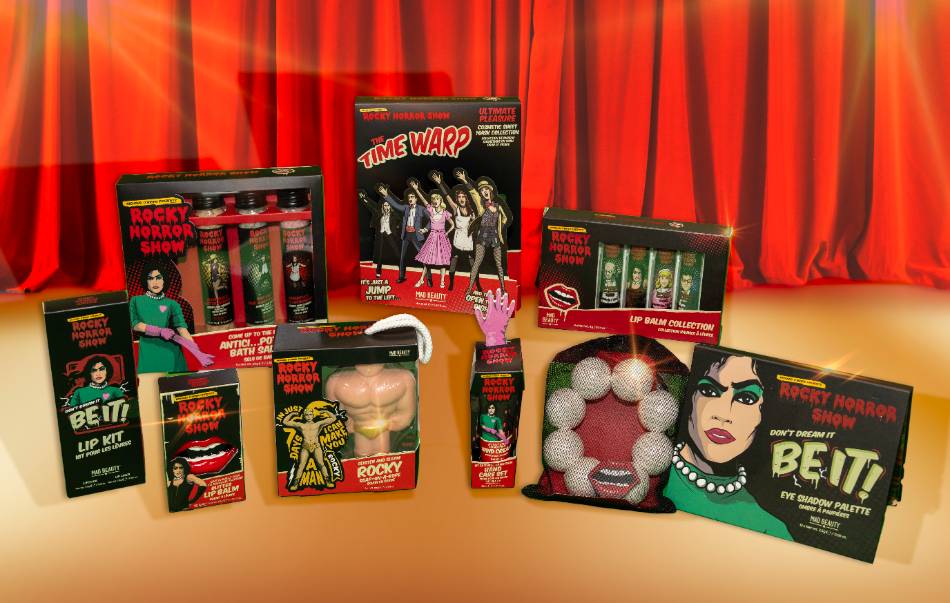 Mad Beauty jumps to the left and steps to the right, unveiling their all-new the Rocky Horror Show collection.