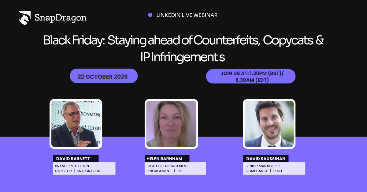 Black Friday: Staying ahead of Counterfeits, Copycats & IP Infringement