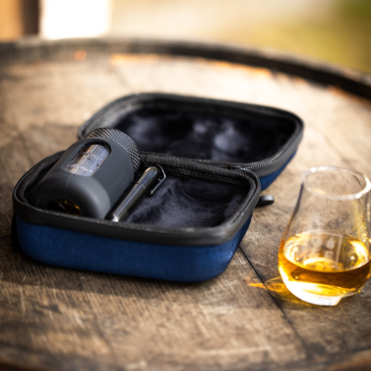 Oak and Ember travel drinks set